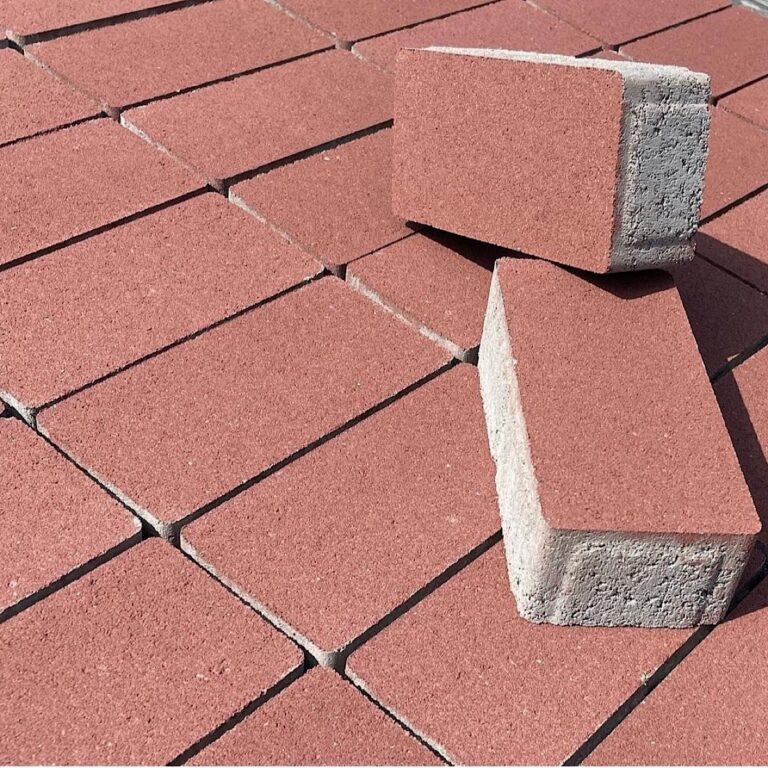 Бруківка безфаскова 20-10-60 червоний